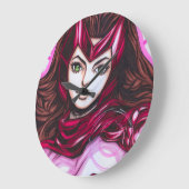 Scarlet Witch ~ Wanda Maximoff ラージ壁時計 (傾斜)
