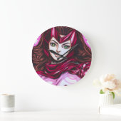 Scarlet Witch ~ Wanda Maximoff ラージ壁時計 (ホーム)