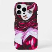 Scarlet Witch ~ Wanda Maximoff iPhoneケース (裏面)