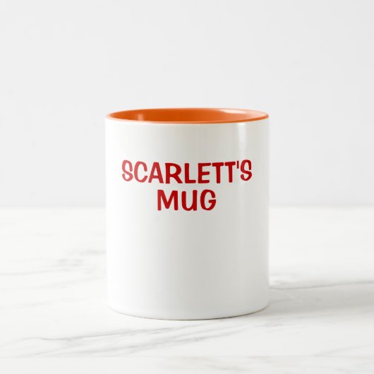 SCARLETTのマグ ツートーンマグカップ (中央)