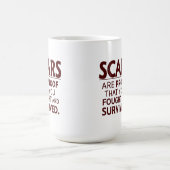 Scars of Survival コーヒーマグカップ (中央)