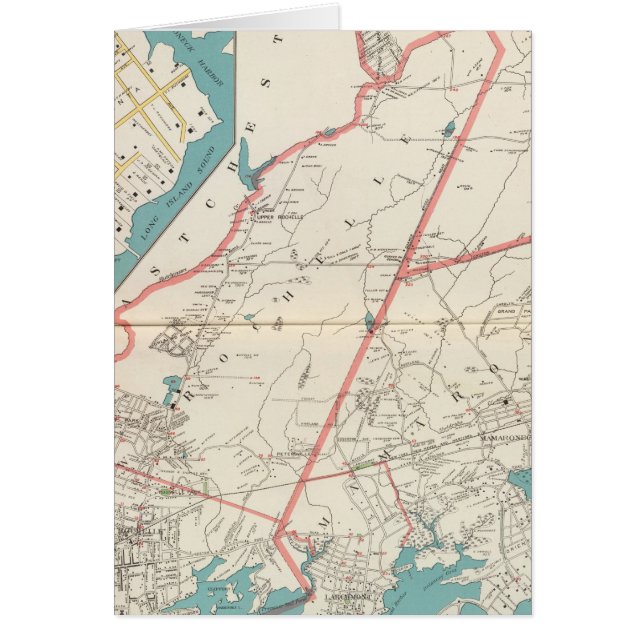 Scarsdale，ニューロシェル，ママロネックの町 (正面)
