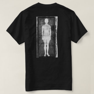 Scary Art, Abstract Surrealist Man Silhouette Tシャツ