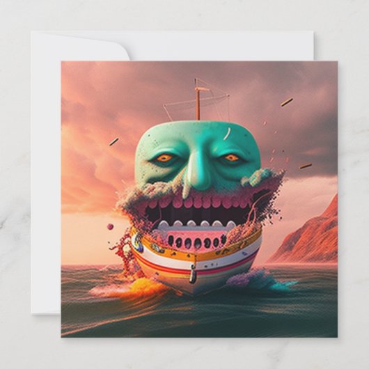 Scary Boat カード (正面)