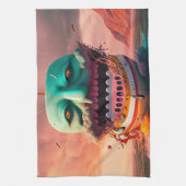 Scary boat キッチンタオル (縦)