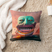 Scary boat クッション (ブランケット)