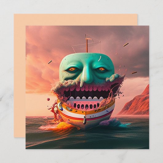 Scary Boat シーズンカード (正面/裏面)