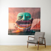 Scary boat タペストリー (インサイチュ(横))