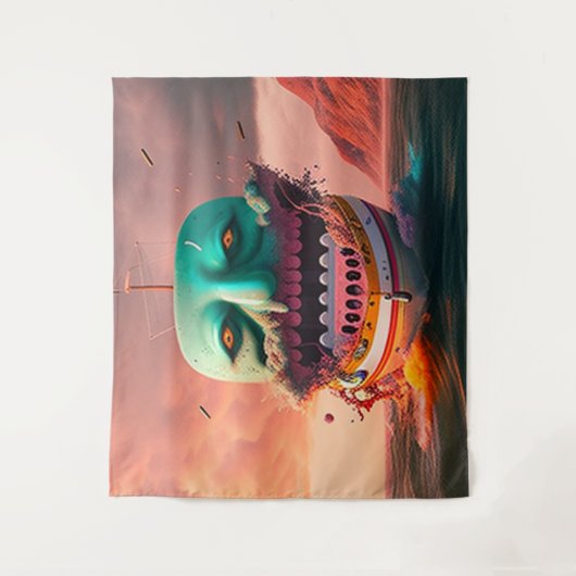 Scary boat タペストリー (正面)