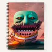 Scary Boat ノートブック (正面)