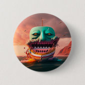 Scary boat 缶バッジ (正面)