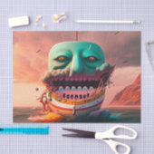 Scary boat 薄葉紙 (クラフト)