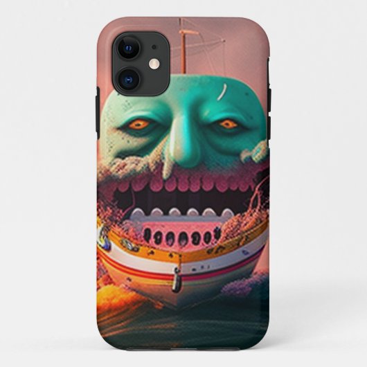 Scary Boat Case-Mate iPhoneケース (裏面)