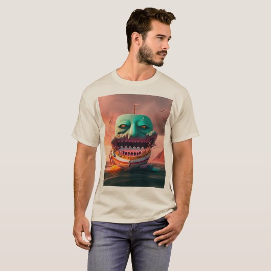 Scary boat tシャツ (正面フル)