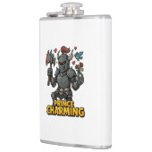 Scary Cartoon Knight  – “Price Charming フラスク (左)