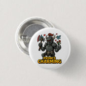 Scary Cartoon Knight – “Price Charming 缶バッジ (正面&裏面)