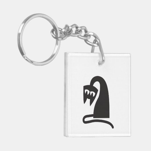 Scary Cat キーホルダー (正面左)
