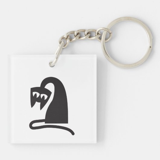 Scary Cat キーホルダー (裏面)