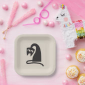 Scary Cat ペーパープレート (パーティー)