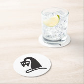 Scary Cat ラウンドペーパーコースター (インサイチュ)