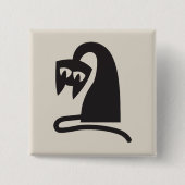 Scary Cat 缶バッジ (正面)