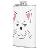 scary cat meow meow フラスク (左)