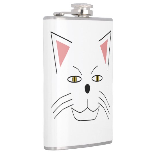 scary cat meow meow フラスク (右)