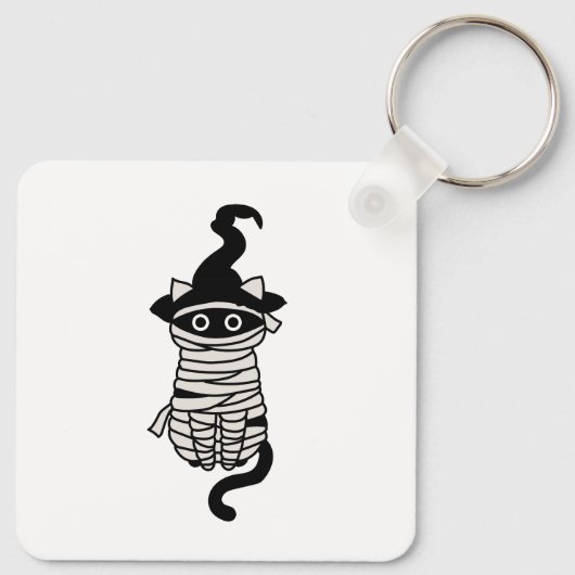 Scary cat wrapped キーホルダー (裏面)