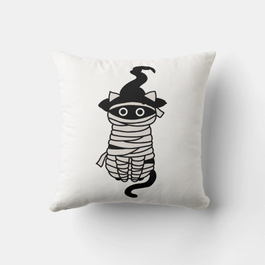 Scary cat wrapped クッション (裏面)