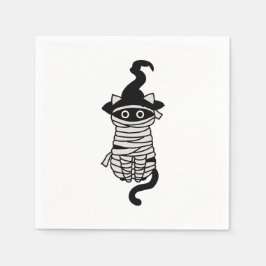 Scary cat wrapped スタンダードカクテルナプキン