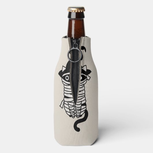 Scary cat wrapped ボトルクーラー (ボトル裏面)