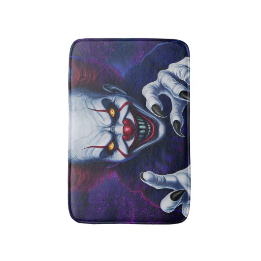 Scary Clown Bath Mat バスマット (正面縦)