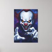 Scary Clown Canvas Print キャンバスプリント (正面)