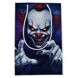 Scary Clown Gift Bag ミディアムペーパーバッグ