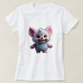 Scary doll tシャツ (デザイン正面)