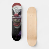 Scary evil clown Skateboard スケートボード (正面)