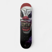 Scary evil clown Skateboard スケートボード (正面)