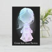 Scary Ghostly Blue Girl 招待状 (スタンド正面)