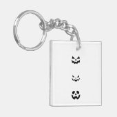 Scary Halloween Faces キーホルダー (正面左)