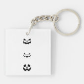 Scary Halloween Faces キーホルダー (裏面)