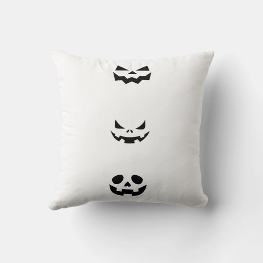 Scary Halloween Faces クッション (裏面)