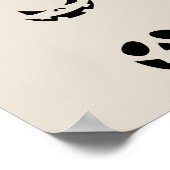 Scary Halloween Faces ポスター (角)