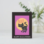 Scary Halloween Night with Pumpkin Party ポストカード (スタンド正面)