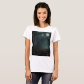 Scary Haunted Forest Glow Tee – Stunning Look  Tシャツ (正面フル)