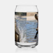 Scary Jaws: Australian Crocodile Leaping ガラス缶 (左)