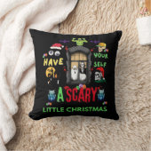 Scary Little Christmas Horror Holiday Design   クッション (ブランケット)