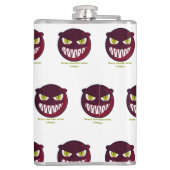 Scary monster never sleeps. フラスク (裏面)