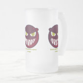 Scary monster never sleeps. フロストグラスビールジョッキ (正面右)