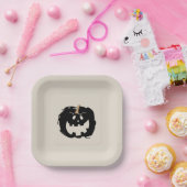 Scary Pumpkin ペーパープレート (パーティー)