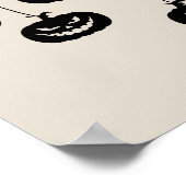 Scary Pumpkin hanging ポスター (角)